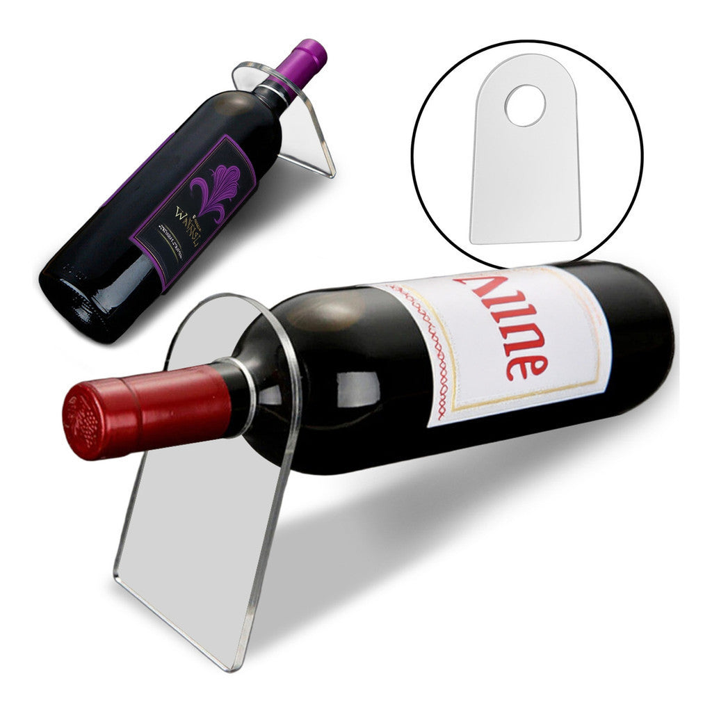Suporte Basico Garrafa Vinho Acrilico