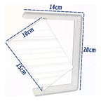 Kit 2 Porta Retrato Giratório A6 Foto Fotografia Suporte