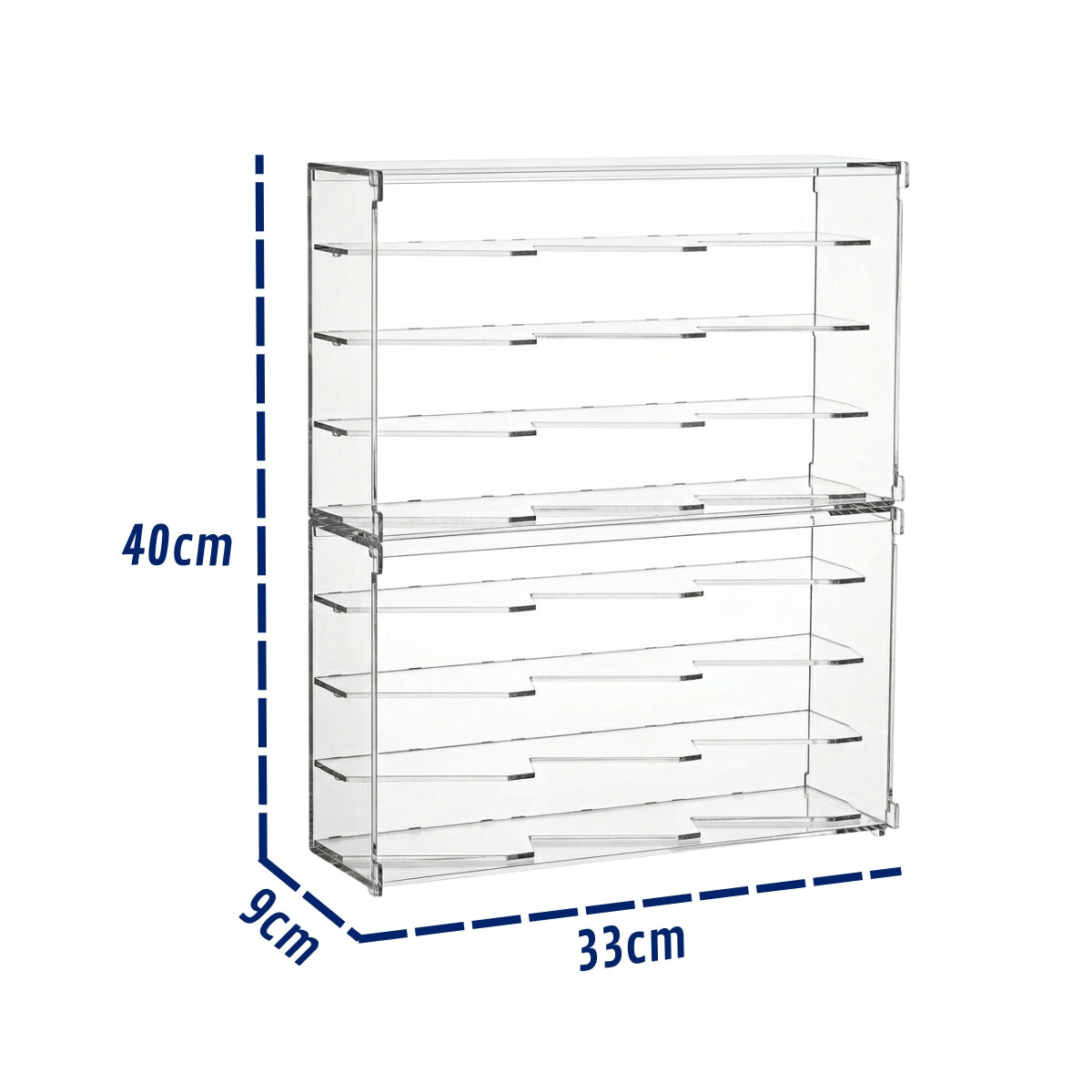 Expositor Hot Wheels 24 Carrinhos Modular Suporte Display Coleção Empilhavel Encaixável