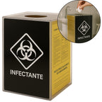 Organizador Caixa Coletora Descarpack 3l Parede Mesa Balcão