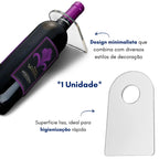 Suporte Acrílico para Vinho - Design Minimalista e Estável