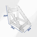 Suporte Acrílico para 7 Facas - Expositor Vertical Organizador