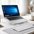 Suporte Notebook Acrílico Computador Ergonômico Apoio Laptop