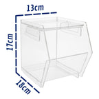 Baleiro Doces Balas Expositor Transparente Organização Comercial Residencial Armazenamento Guloseimas Bombons Chocolates Paçoca Pirulito Juju Marshmallow Festa Evento Loja Conveniência Padaria Mercado Balcão Vitrine Visual Limpo Acesso Rápido Tampa Proteç