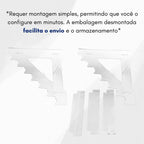 Suporte Acrílico para 7 Facas - Expositor Vertical Organizador