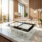 Guarda Algodão Gaze Porta Mantimentos Caixa Acrílico Estojo