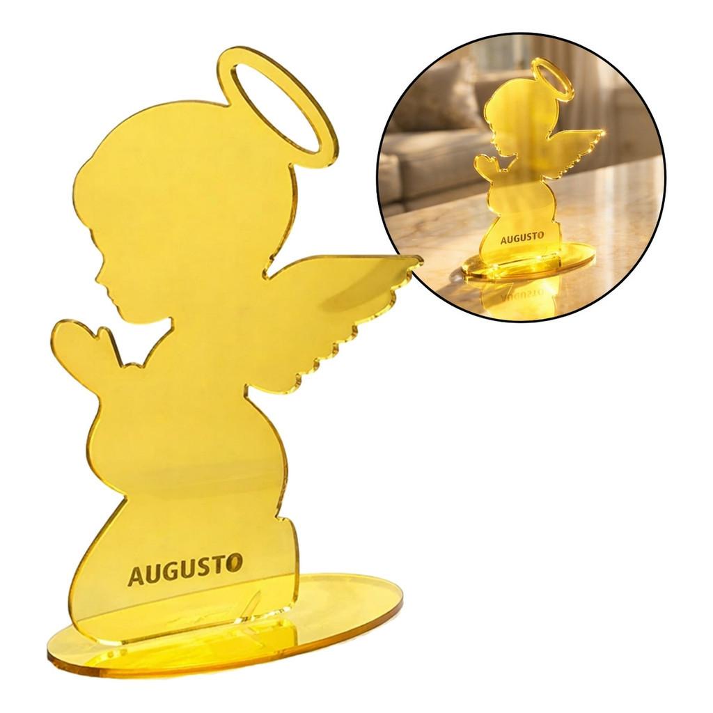 5 Pçs Lembrancinha Anjinho Personalizado Nome Bebê Batizado Enfeite Festa Nascimento Chá Fraldas Presente Criativo Decoração Quarto Menino Menina Detalhes Fofos Original Luxo Exclusivo Tema Angel Coleção Artesanal Elegante Charmoso Inesquecível Recordação