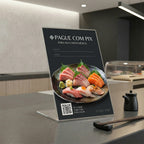 Base Acrilico A5 Porta Retrato Folheto