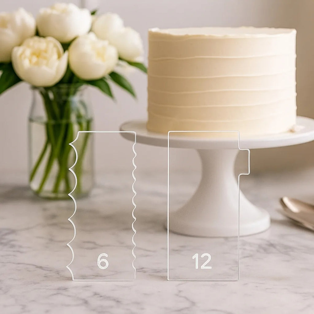 Espátulas Decoração Bolo 13 Pçs Confeiteiro Textura Desenho