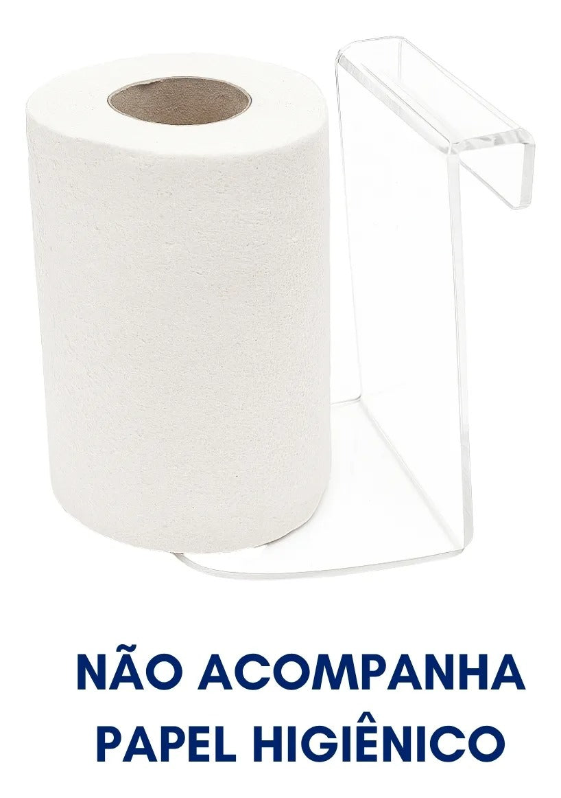 Porta Papel Caixa Acoplada Higiênico Privada Banheiro Lavabo