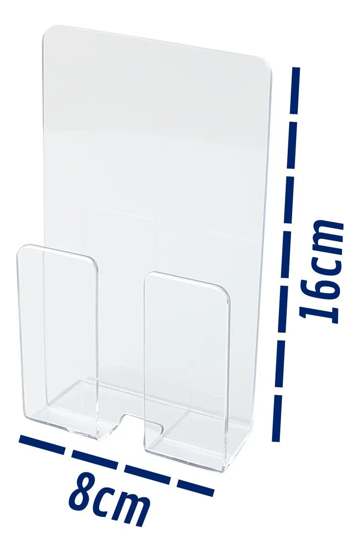 Suporte Parede Celular Acrilico Para Galaxy, iPhone, Motorola, etc...