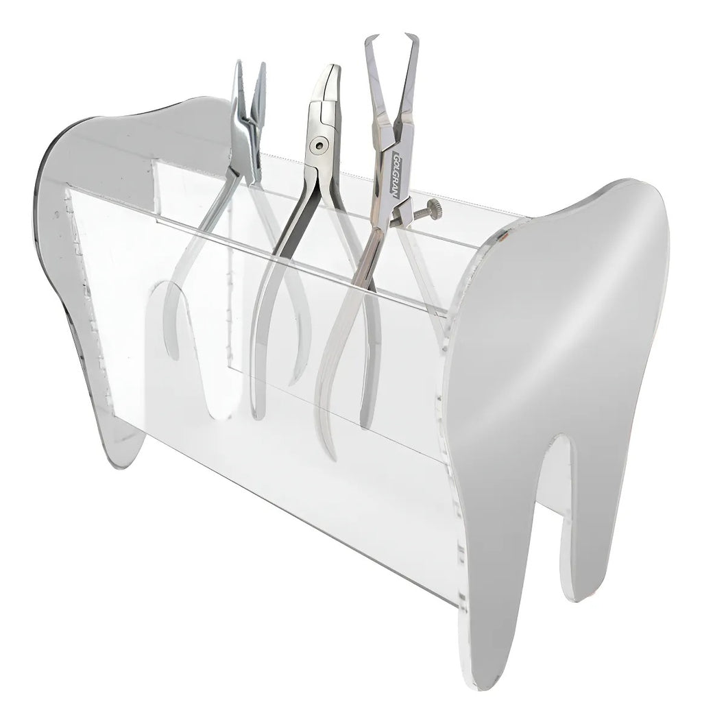 Porta Alicate Dentista Acrílico Suporte Instrumentos
