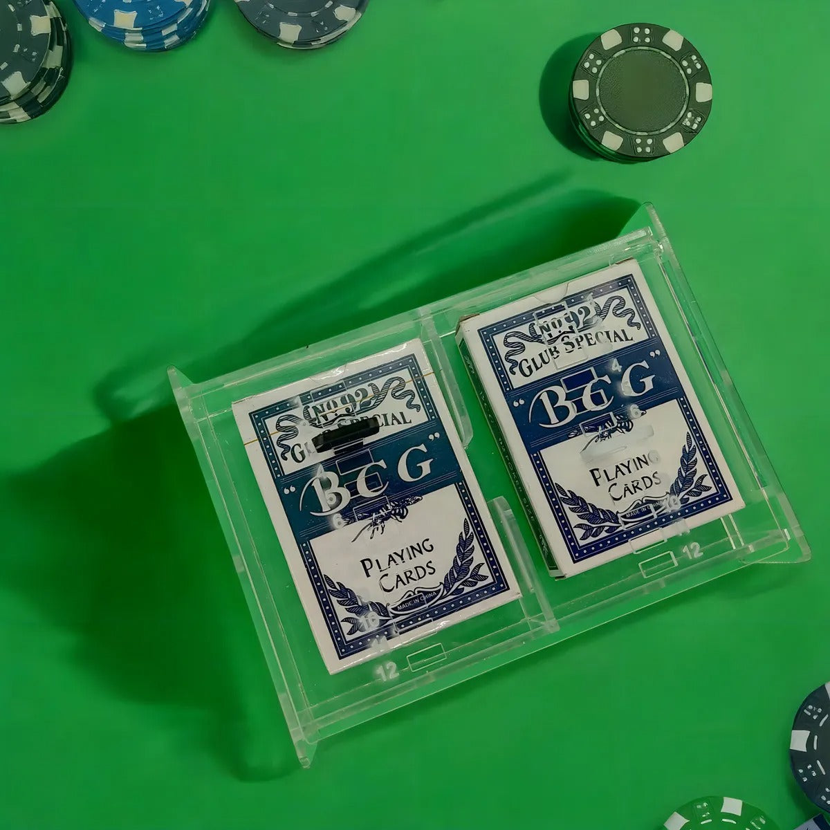 Suporte Caixa Marcador Ponto Baralho Tento Organizador Truco