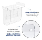 Suporte Papel Higiênico Apoio Celular Objeto Banheiro Lavabo