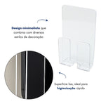 Suporte Parede Celular Acrilico Para Galaxy, iPhone, Motorola, etc...