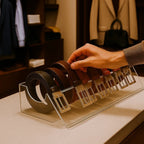 Expositor 7 Cintos Cinteiro Balcão Loja Vitrine Suporte