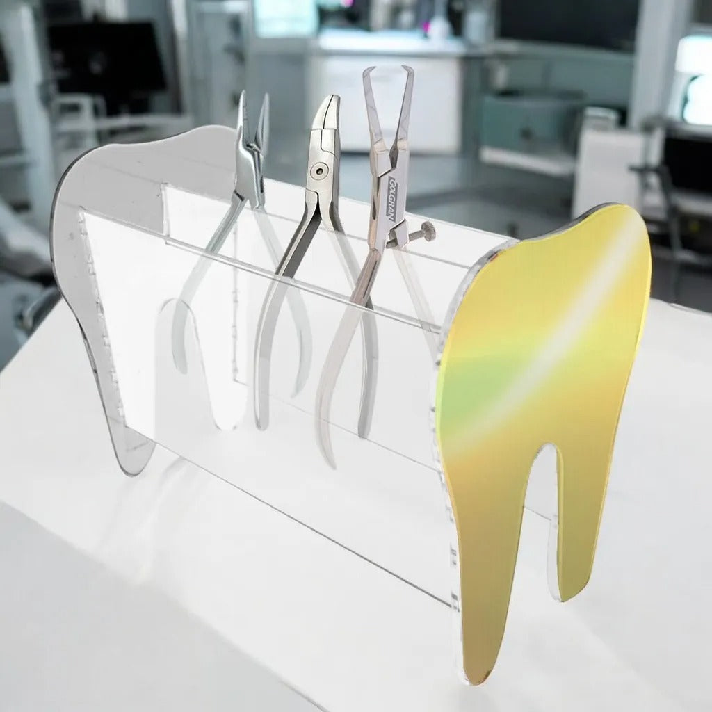 Porta Alicate Dentista Acrílico Suporte Instrumentos