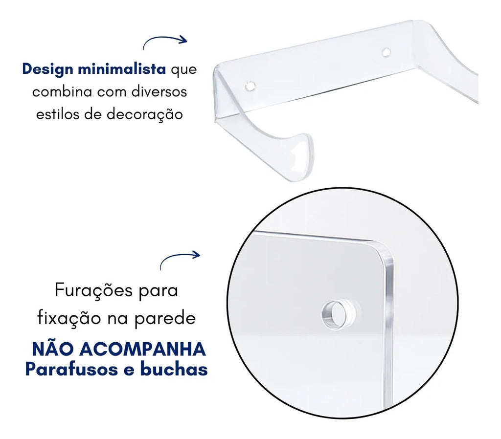 Expositor Vinho Parede Suporte Garrafa Adega Bar Decoração