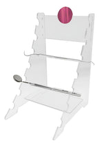 Organizador Acrílico Consultório Dentista 7 Ferramentas Luxo