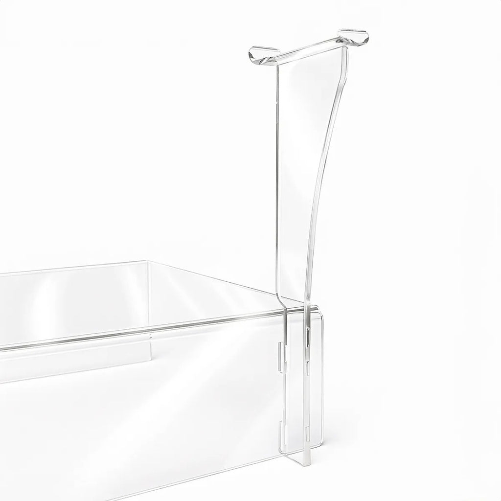 Apoio Monitor + Fone Mesa Elevado Transparente Gamer Setup