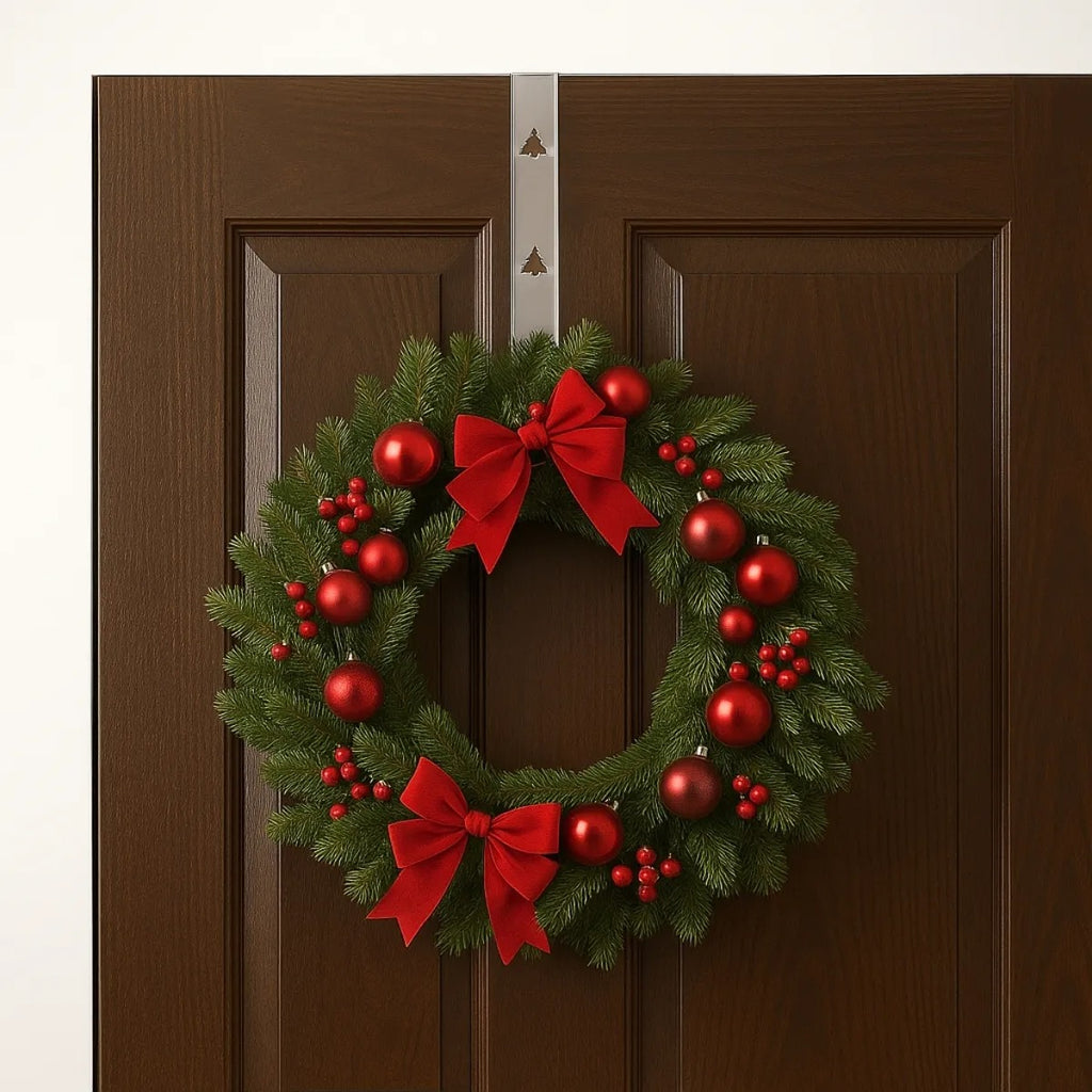 Suporte Pendurar Guirlanda Decoração Natal Árvore Porta