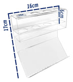 Kit 5 Suporte Acrilico Porta 4 Canetas 1 Apagador Lousa