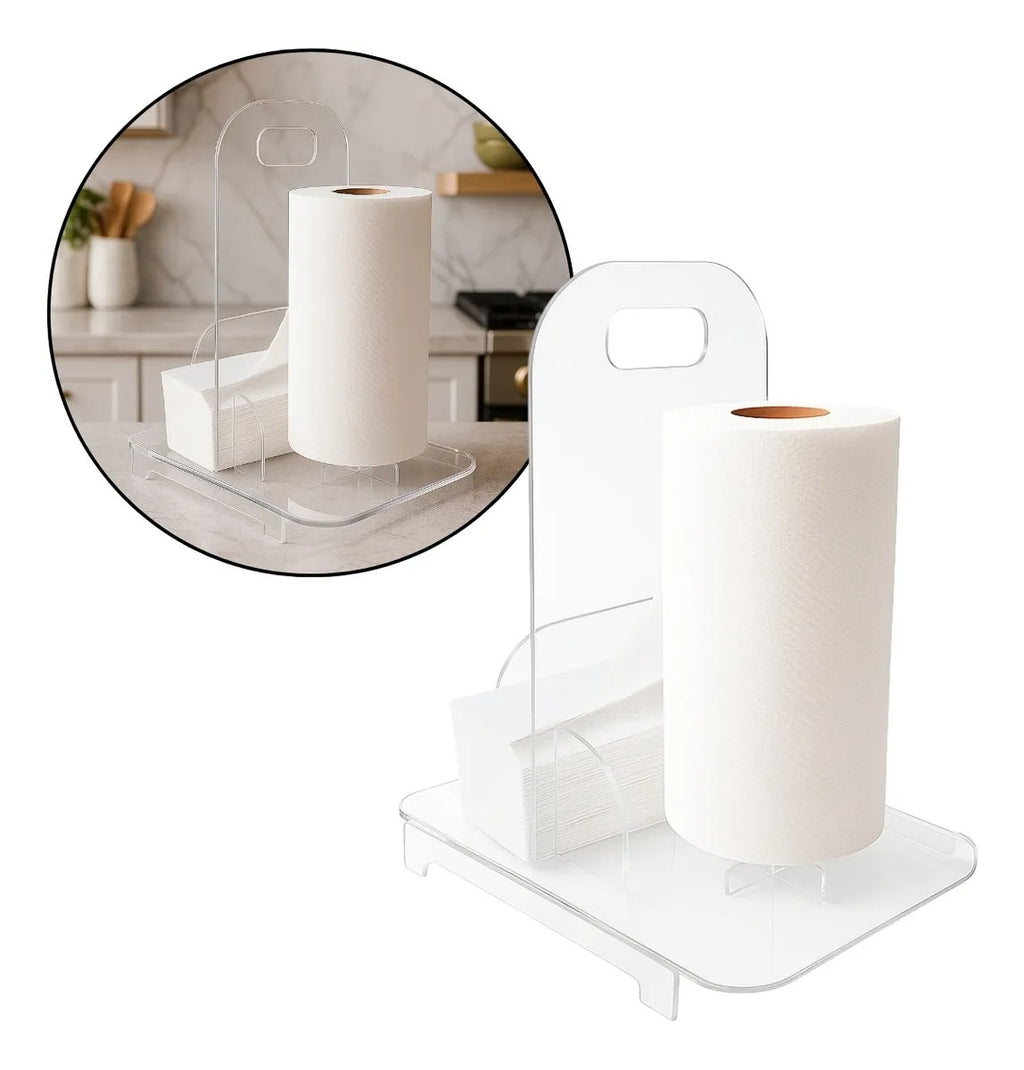 Porta Guardanapo Papel Toalha Lenço Mão Cozinha Bancada