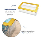 Porta Mascara Descartavel Suporte Organizador Mesa Acrílico