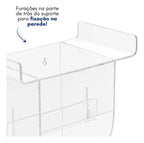 Suporte Papel Higiênico Apoio Celular Objeto Banheiro Lavabo