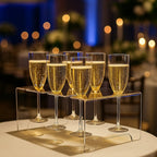 Porta Taças 6 Pç Festa Adega Exposição Organizador Expositor