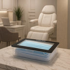 Porta Mascara Descartavel Suporte Organizador Mesa Acrílico