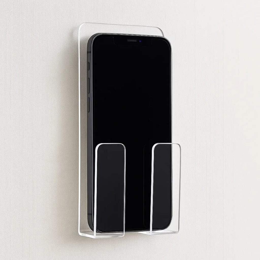 Suporte Parede Celular Acrilico Para Galaxy, iPhone, Motorola, etc...