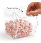 Expositor Balas Doces Display Baleiro Balcão Nicho Bancada