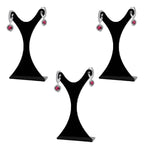 Kit 3 Mostruário Expositor Porta Brinco Joia Acrilico Y