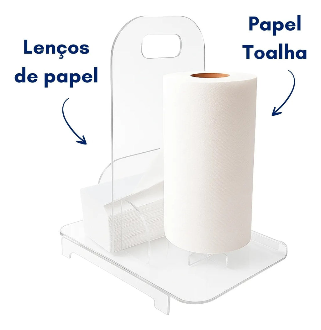Porta Guardanapo Papel Toalha Lenço Mão Cozinha Bancada