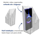 Apoio Triplo Suporte Tomada Parede Carregar Porta Celular
