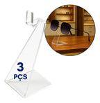 Expositor Óculos Kit 3 Display Vitrine Mostruário Bancada
