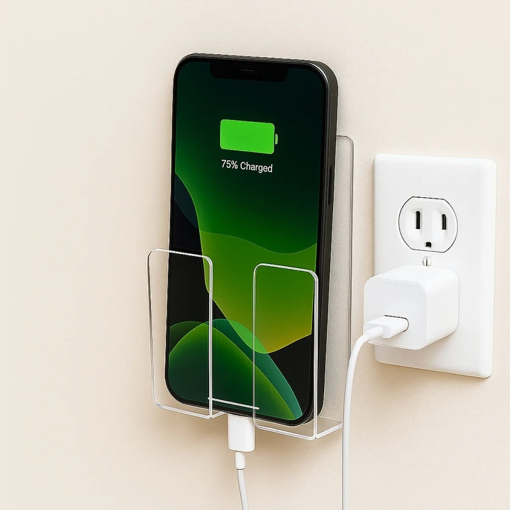 Suporte Parede Celular Acrilico Para Galaxy, iPhone, Motorola, etc...