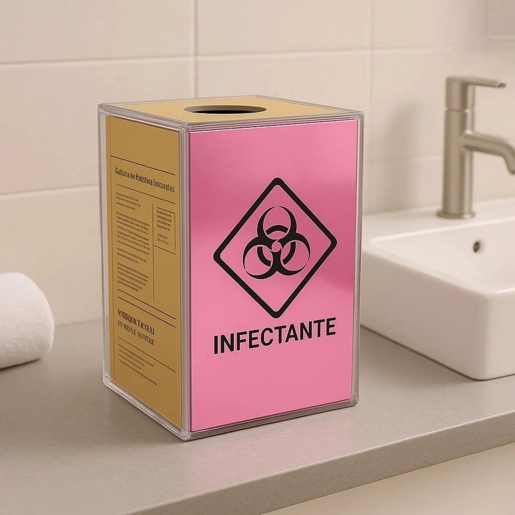 Organizador Caixa Coletora Descarpack 3l Parede Mesa Balcão