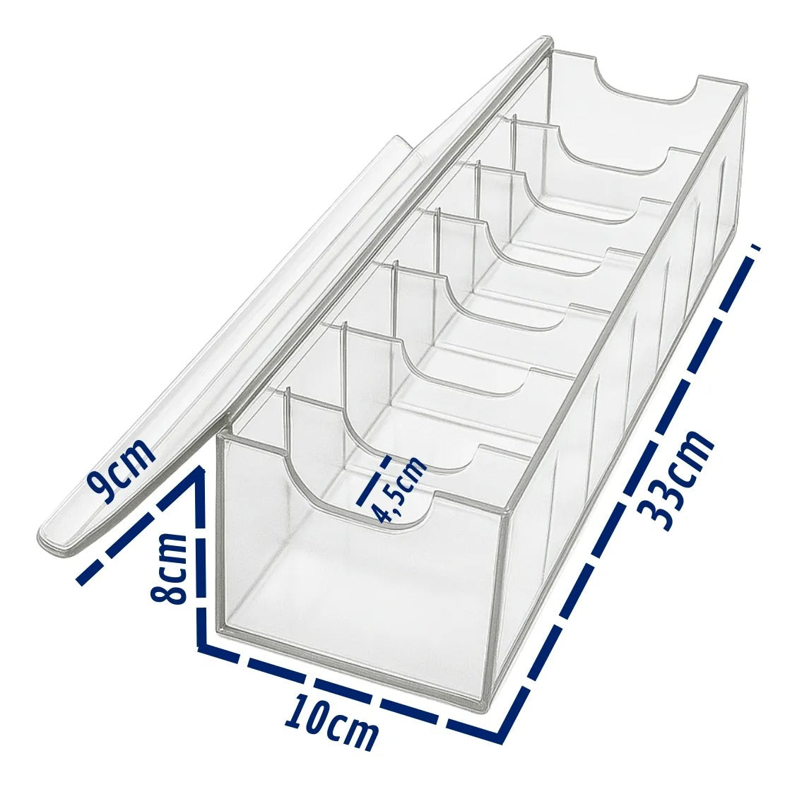 Expositor 7 Cintos Cinteiro Balcão Loja Vitrine Suporte