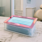 Porta Mascara Descartavel Suporte Organizador Mesa Acrílico