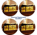 Suporte Bíblia Grande Púlpito Altar Igreja Versículo Frase