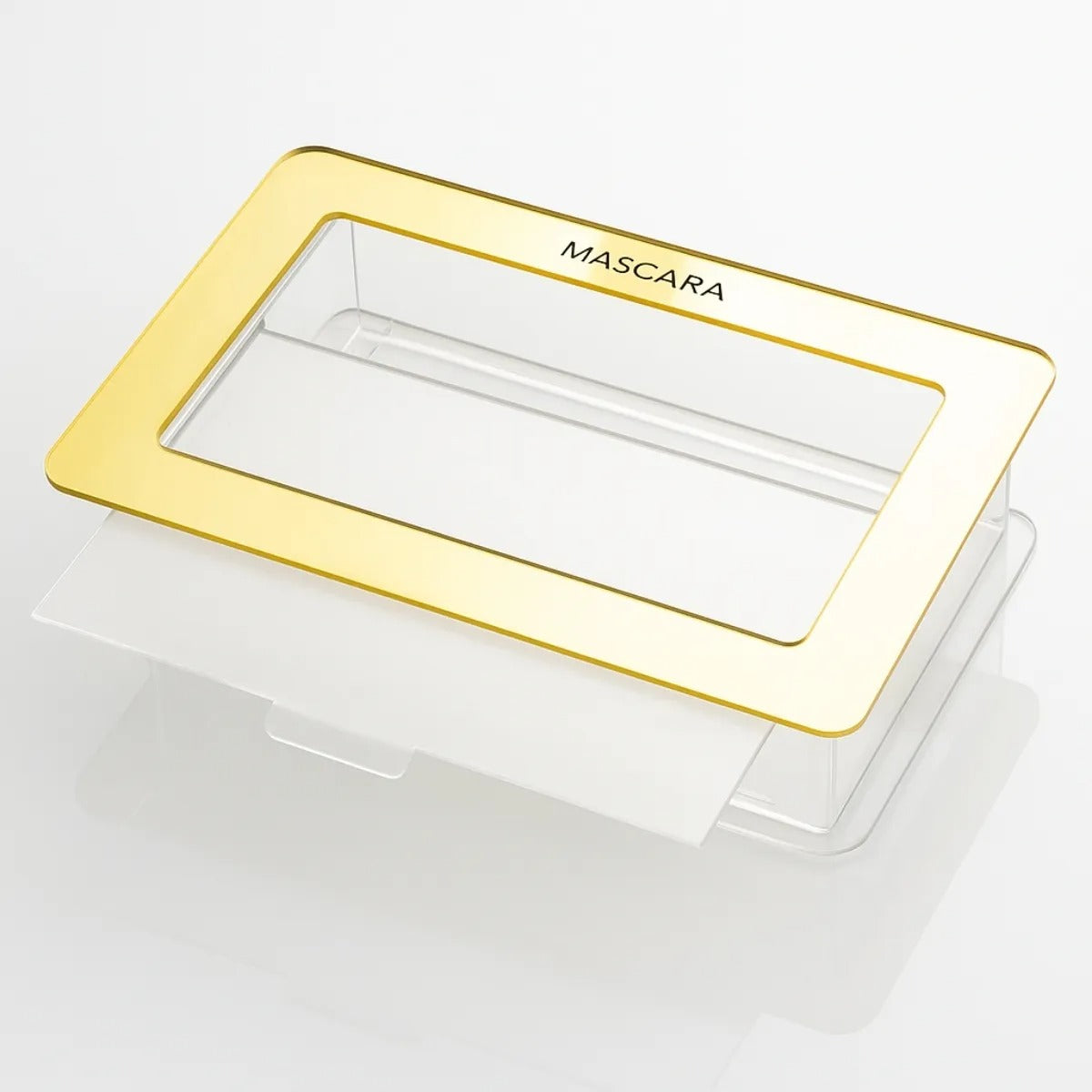 Porta Mascara Descartavel Suporte Organizador Mesa Acrílico