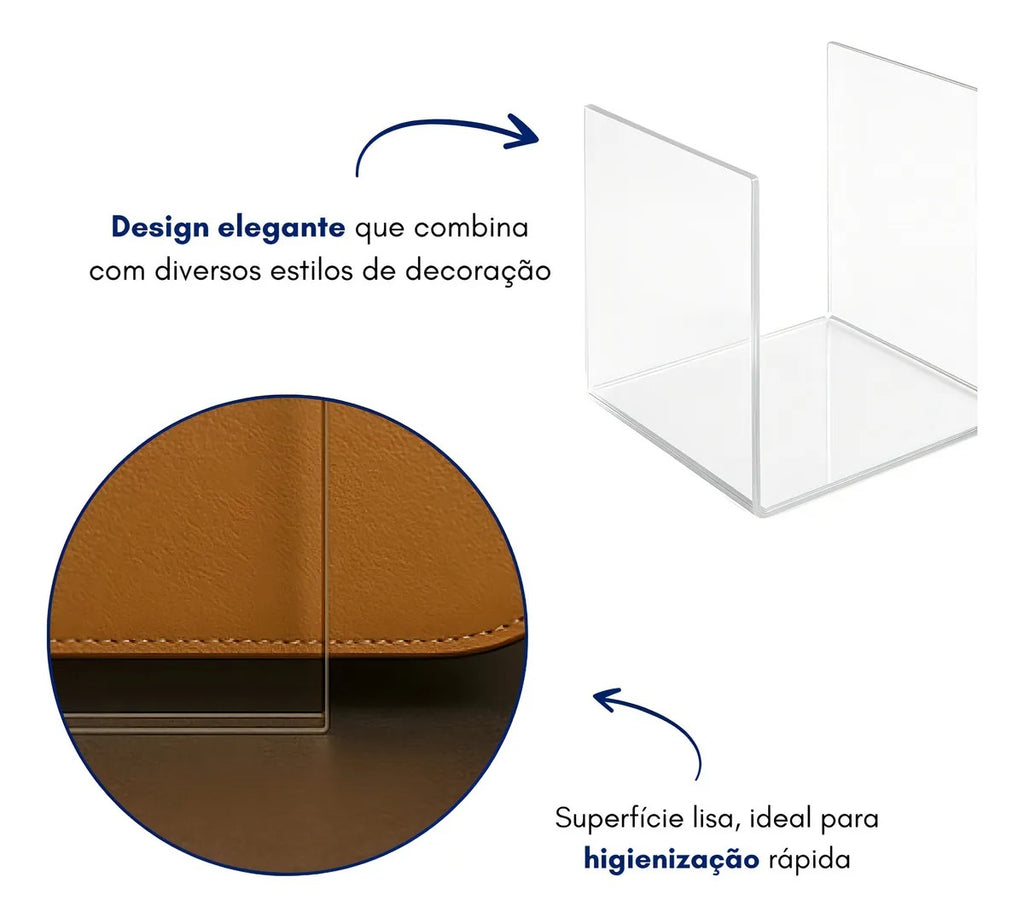 Kit 6 Expositor Bolsa 10x10cm Lojas Moda Feminina Display