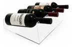 Porta 4 Garrafas Vinho Suporte Expositor Design Moderno