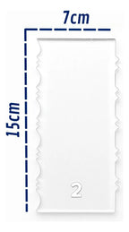 Espátulas Decoração Bolo 13 Pçs Confeiteiro Textura Desenho