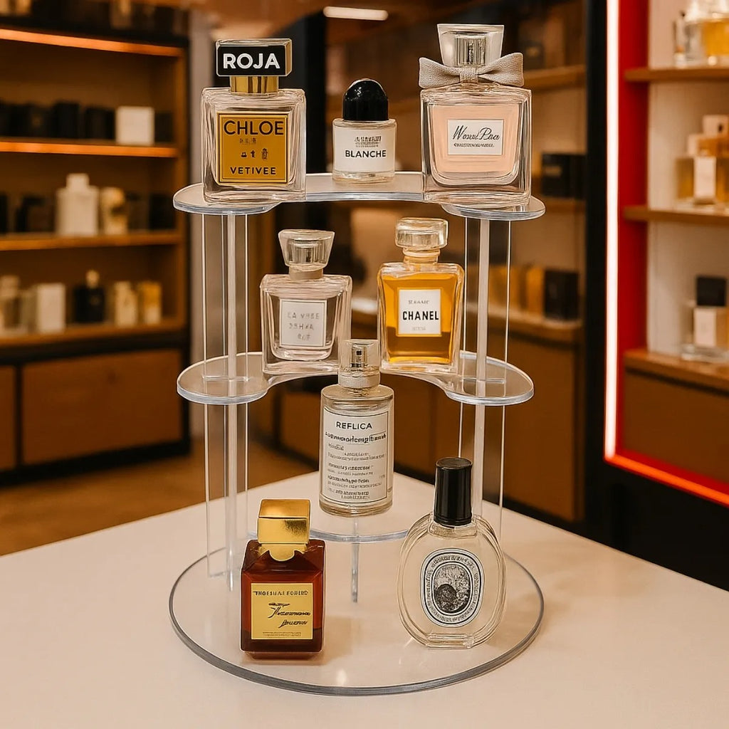 Prateleira 4 Andares Display Vitrine Balcão Loja Suporte