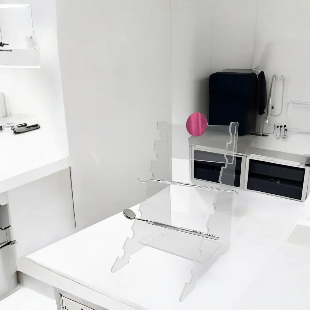 Organizador Acrílico Consultório Dentista 7 Ferramentas Luxo