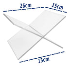 Suporte Livro Leitura Acrílico Bíblia Decoração Sala Luxo