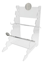 Organizador Acrílico Consultório Dentista 7 Ferramentas Luxo